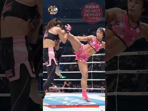 【右ハイ＆ボディのコンボKO】ムエタイ vs シュートボクシング#MuayThai #ShootBoxing #異種格闘技