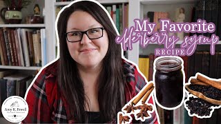 My Favorite ELDERBERRY SYRUP Recipe | And Why You SHOULDN