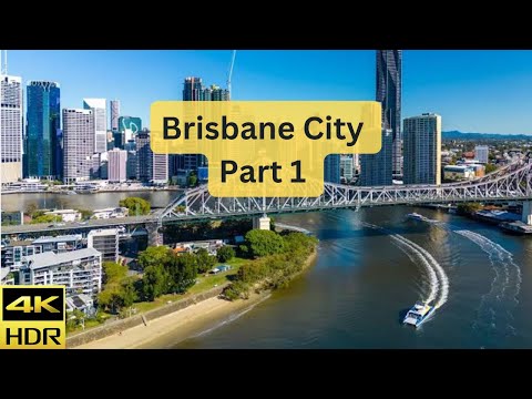 Brisbane City Tour Part -1 | Virtual Tour 2023 | #brisbane #city #queensland #australia