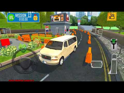 Multi Floor Garage Driver #3 - PEOPLE CARRIER Van Unlocked Android GamePlay FHD