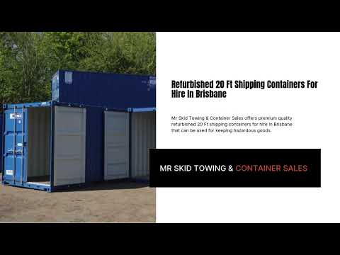 Your Brisbane Source: Affordable Used 10ft Shipping Containers (Sale) & Flexible 20ft Hire.