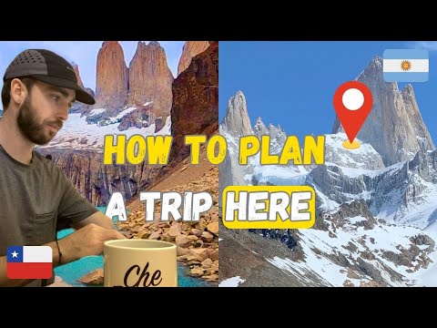 How I planned my trip to Patagonia! (Argentina & Chile!) (EXPLAINED)