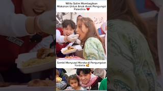 Download lagu Willie Salim Suapi Anak-Anak Pengungsi Palestina di Yordania ❤️#williesalim #shortvideo mp3