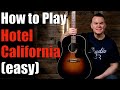 How to Play Hotel California (easy)