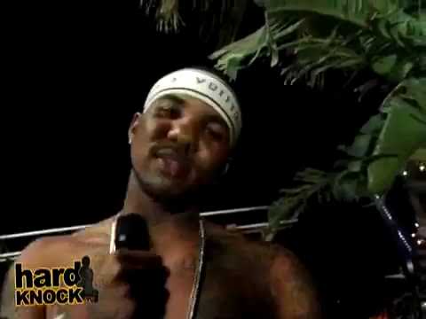 The Game Game's Pain Ft Keyshia Cole on set of Music Video