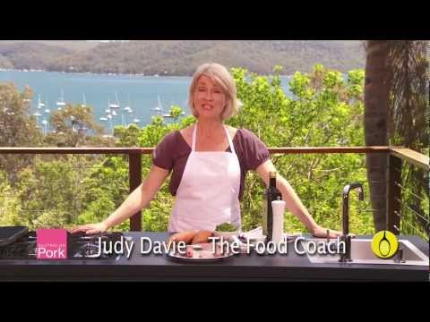 BBQ Pork Cutlets using Sweet Potato Wedges