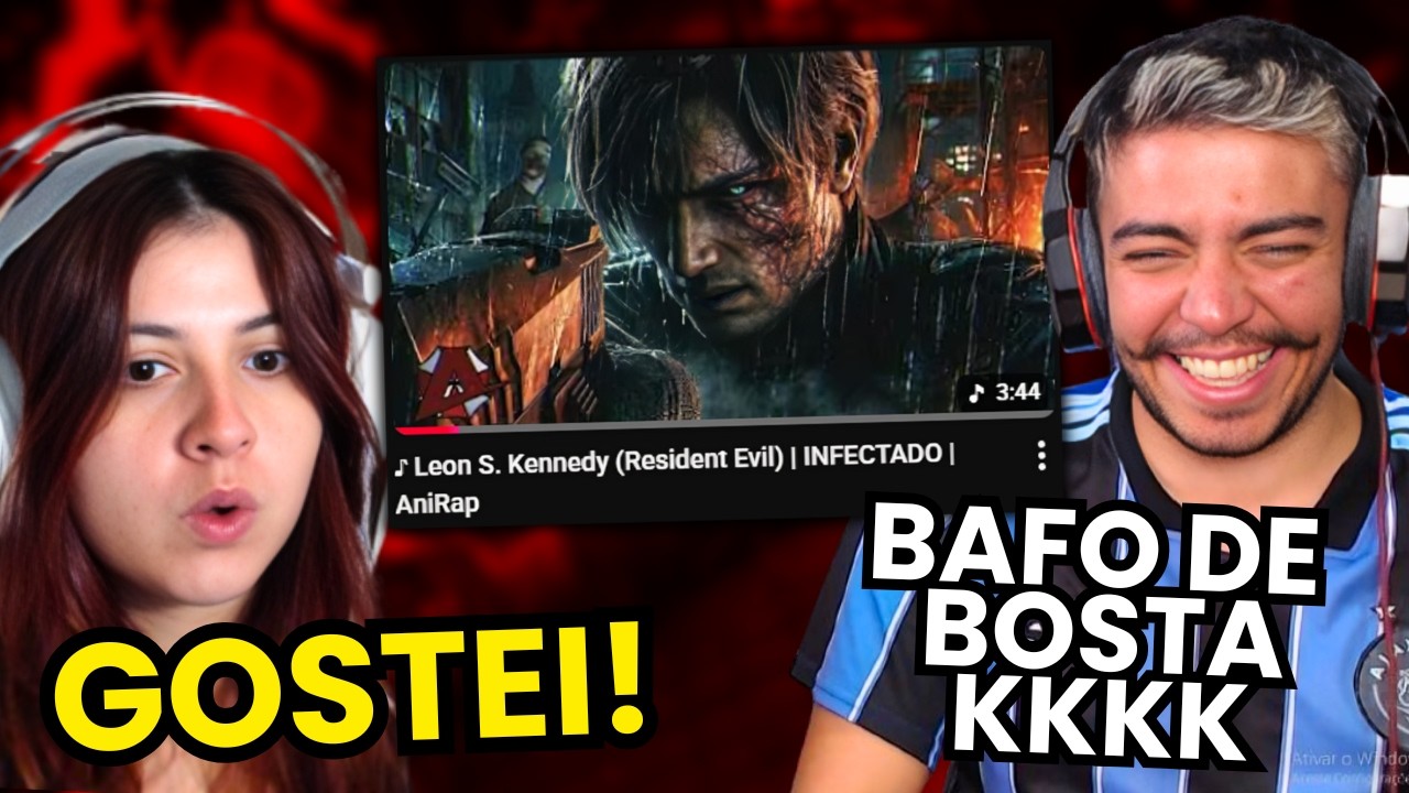 ♪ Leon S. Kennedy (Resident Evil) | INFECTADO | AniRap | REACT