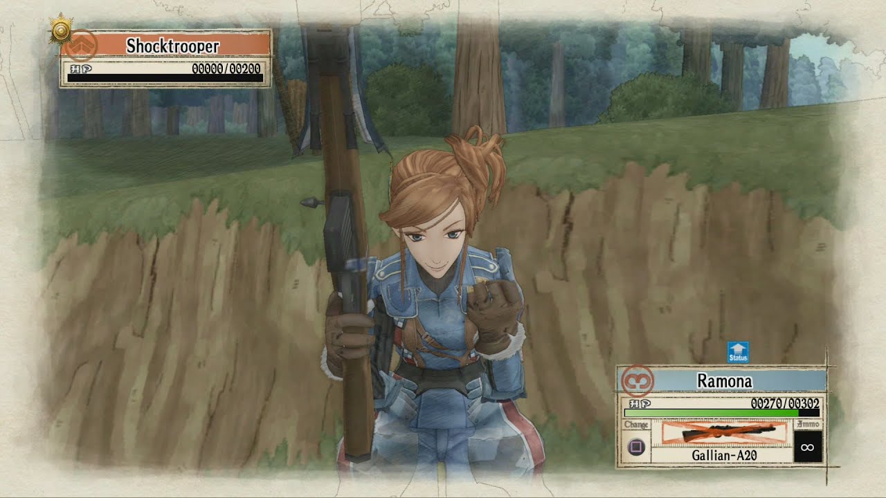 Valkyria Chronicles Remastered: Kloden Wildwood - Skirmish 3 (Medium/A-Rank)