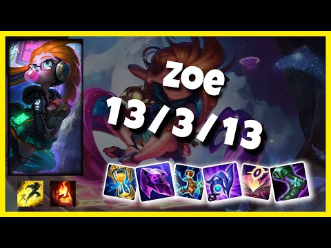 Zoe vs Ryze KOREAN Challenger MID (13/3/13) - v11.4