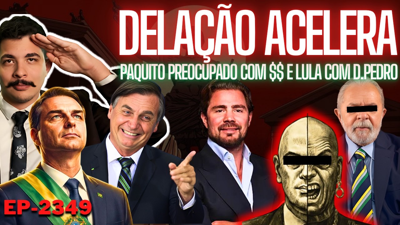Master: DELAÇÃO Acelera, Paquito PREOCUPADO Com $$ e Lula com D.Pedro + Flávio LIDERA, Mas...