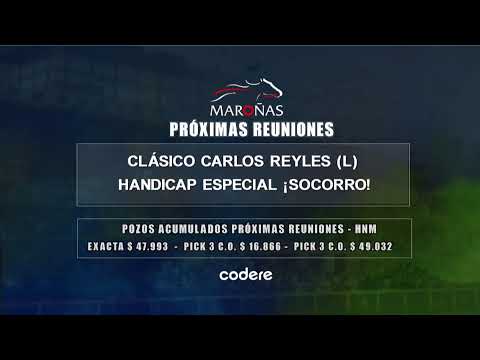 CARRERAS HIPODROMO MARONAS 8/10/23 -  URUGUAY