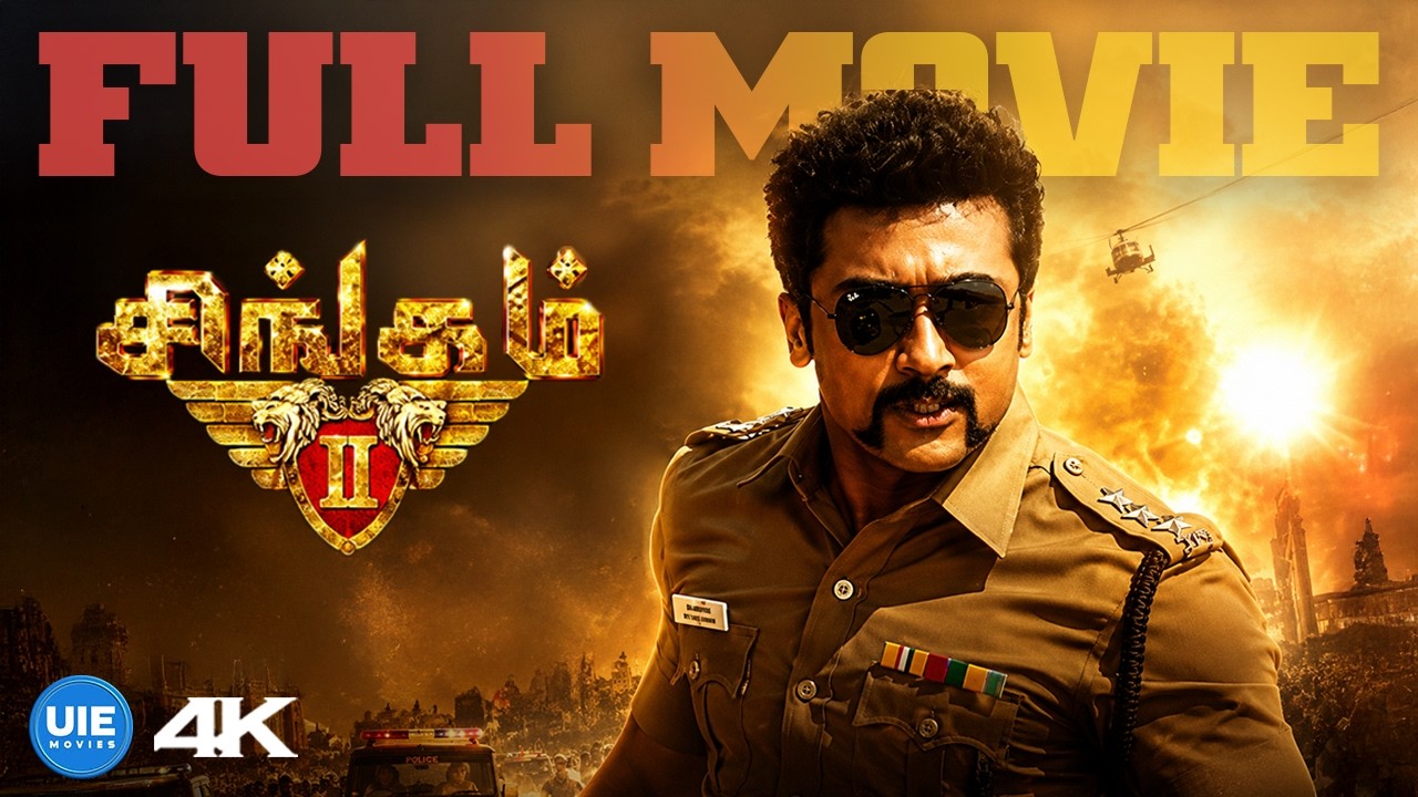 Singam 2 4K Full Movie - Tamil | Suriya | Anushka Shetty | Santhanam | Vivek | Blockbuster HIit