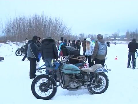 Байкеры провели международный зимний слет SnowDogs-2016 