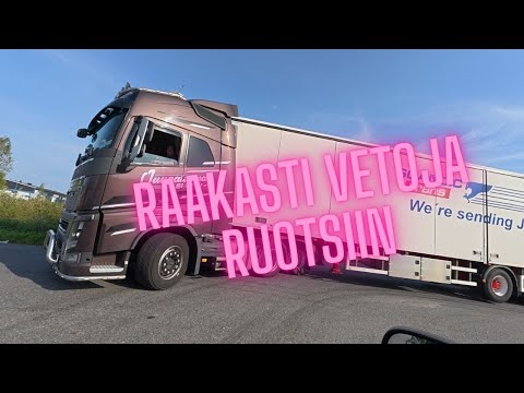 RAHTI ON RAAKAA RUOTSISSA - PUITA TIELLÄ JA HUONO REITTIVALINTA