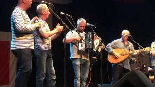 Port Isaac&#39;s Fisherman&#39;s Friends singing Drunken Sailor at Plymouth Pavilions 2015