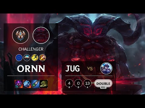 Ornn Jungle vs Sejuani - EUW Challenger Patch 10.14