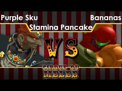 Cirque  - Purple Sku (Ganon) vs SWG | Bananas (Samus) Stamina Pancake - Melee