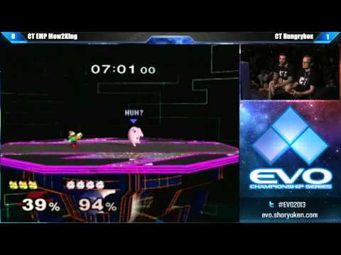 EVO 2013 SSBM Top 8 - Mew2King (Fox) vs Hungrybox (Jigglypuff)