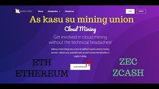 Mining union Kaip prisijungti kriptovaliutos kasimas ETH ir Zcash su Miningunion