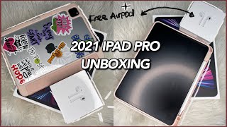 2021 Silver Ipad Pro Unboxing | For Graduate School and Work Note Taking
