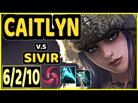 INNAXE (CAITLYN) vs SIVIR - 6/2/10 KDA BOTTOM ADC GAMEPLAY - EUW Ranked GRANDMASTER