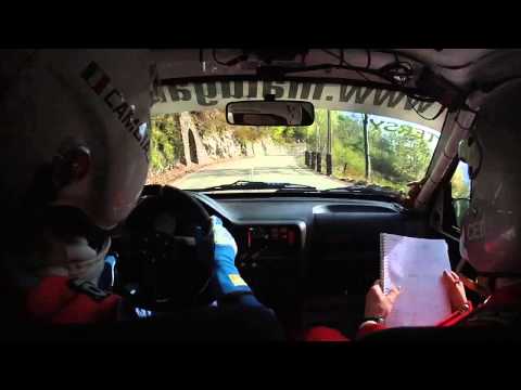 Cameracar Rally di Varallo 2014 Cambiaghi-Cerè 106 N2 - PS 1 14°tempo assoluto