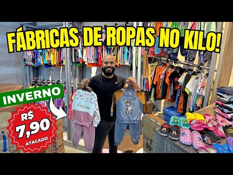 I'M BACK TO THE BIGGEST CLOTHING FACTORY STORE FOR R$7.90 CHILDREN'S FASHION IN BRÁS WHOLESALE + ...