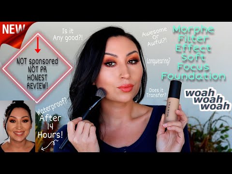 MORPHE Filter Effect Soft Focus Foundation HONEST REVIEW | Vanessa Elle