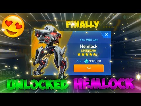 🔥INSANE, ONE MORE LEGENDARY MECH UNLOCK 🤯 ‘HEMLOCK’ | Mech Arena Gameplay 🔥