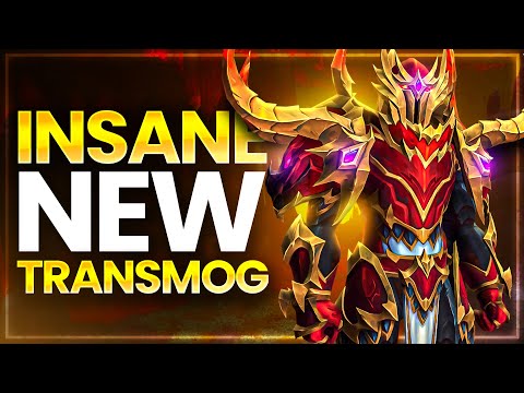 NEW Insane Looking Transmog Sets in Patch 10.1 | Dragonflight Embers of Neltharion