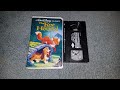 Opening Closing To The Fox And The Hound 1994 VHS Canadian Copy