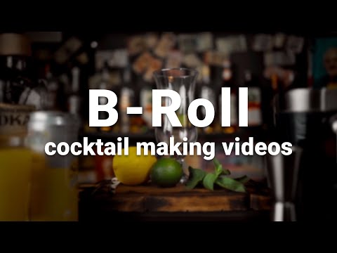 Cinematic Cocktail B-Roll Video