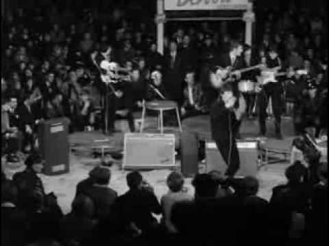 John Riley of Hillbilly Cats with Dave Berry & The Cruisers 1966 Amsterdam