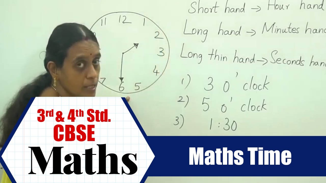 3rd & 4th STD Maths | Maths Time | CBSE Syllabus Mathematics