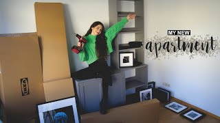 MOVING INTO MY APARTMENT FOR MY MASTER'S DEGREE