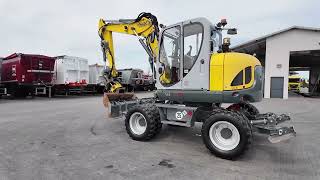 Wacker Neuson NEUSON EW 100 / KOPARKA KOŁOWA / ROTOTIL / KLIMATYZACJA / KAMERA