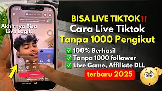 Download lagu Akhirnya Ketemu! Cara Live TikTok Tanpa 1000 Followers Tanpa Ribet mp3