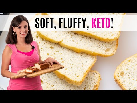 KETO WHITE BREAD: 5 ingredients, light, and fluffy!