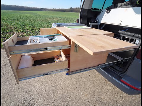 Heckküche für den VW Bus Teil 9 und Finale