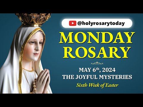 MONDAY HOLY ROSARY ???? MAY 6 2024 ???? THE JOYFUL MYSTERIES OF THE ROSARY [VIRTUAL] #holyrosarytoday