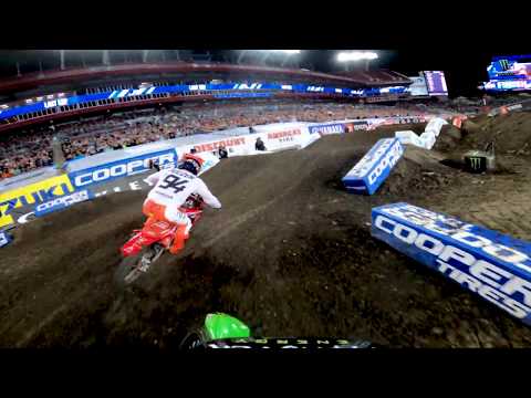 GoPro: Cianciarulo & Roczen - 2020 Monster Energy Supercross - 450 Heat Race Highlights - Tampa