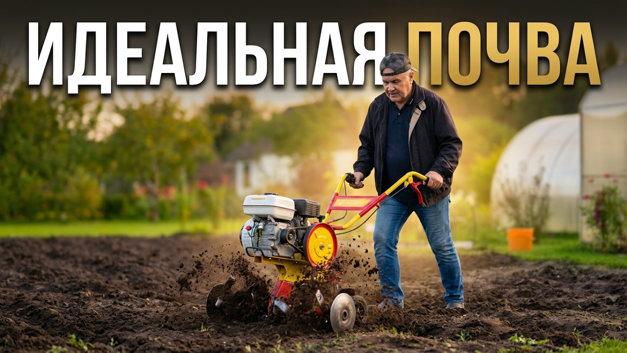 Подготовка и посев сидерата(Рожь)!Preparation and sowing of green manure (rye)