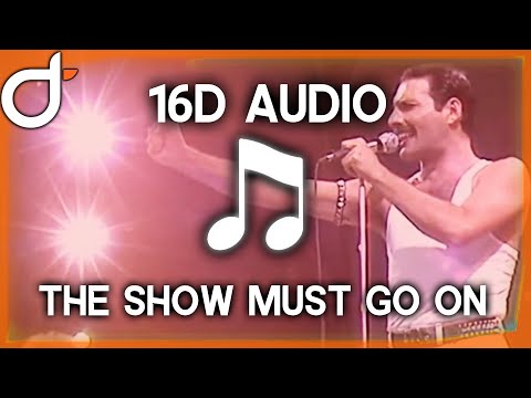 Queen - The show must go on (16D | Better than 8D AUDIO / Music) - Surround Sound 🎧