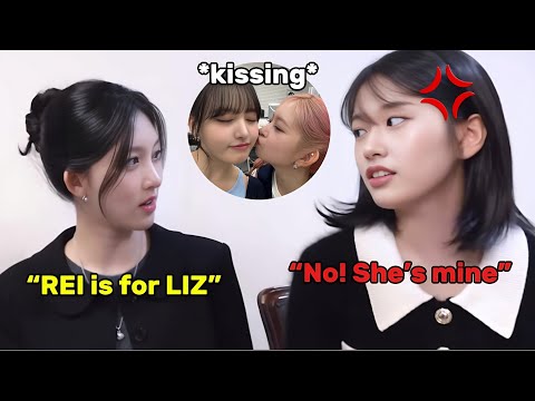 IVE YUJIN almost throw hands at GAEUL for saying REI is for LIZ only
