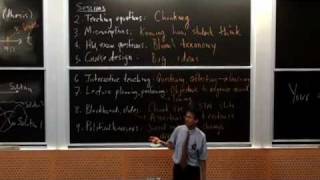 Lec 10 | MIT 5.95J Teaching College-Level Science and Engineering, Spring 2009