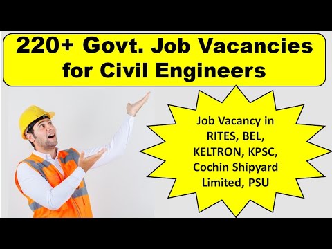 Civil Engineer Fresher Job Notification ISRO NHAI CVPPPL