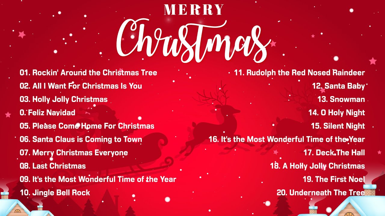 Top 50 Christmas Songs of All Time 🎄 Best Christmas Music Playlist