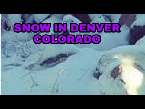 SNOW IN DENVER COLORADO:Igorot in Denver 🇺🇸