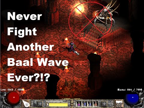 First Sequence Break in Diablo 2: LOD Speedrun History! Baal Waves Skip Proof and How To Do It