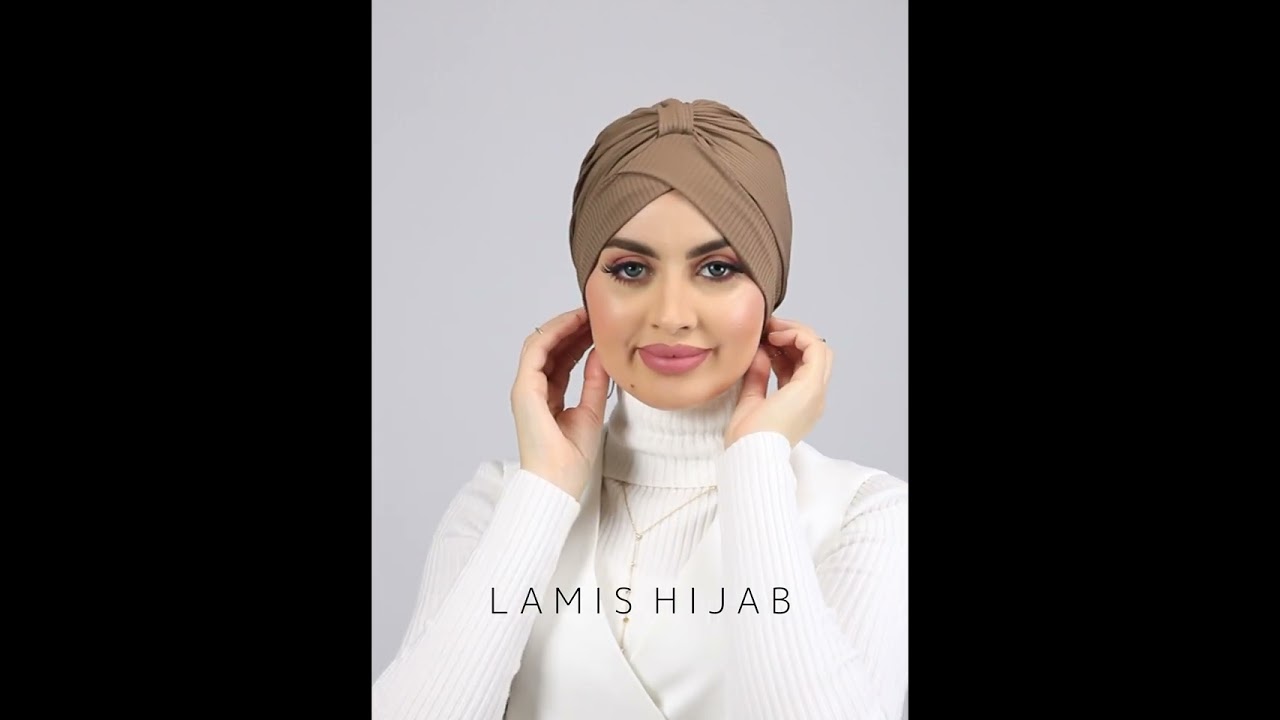 Lamis Hijab - Tutoriel Turban à enfiler